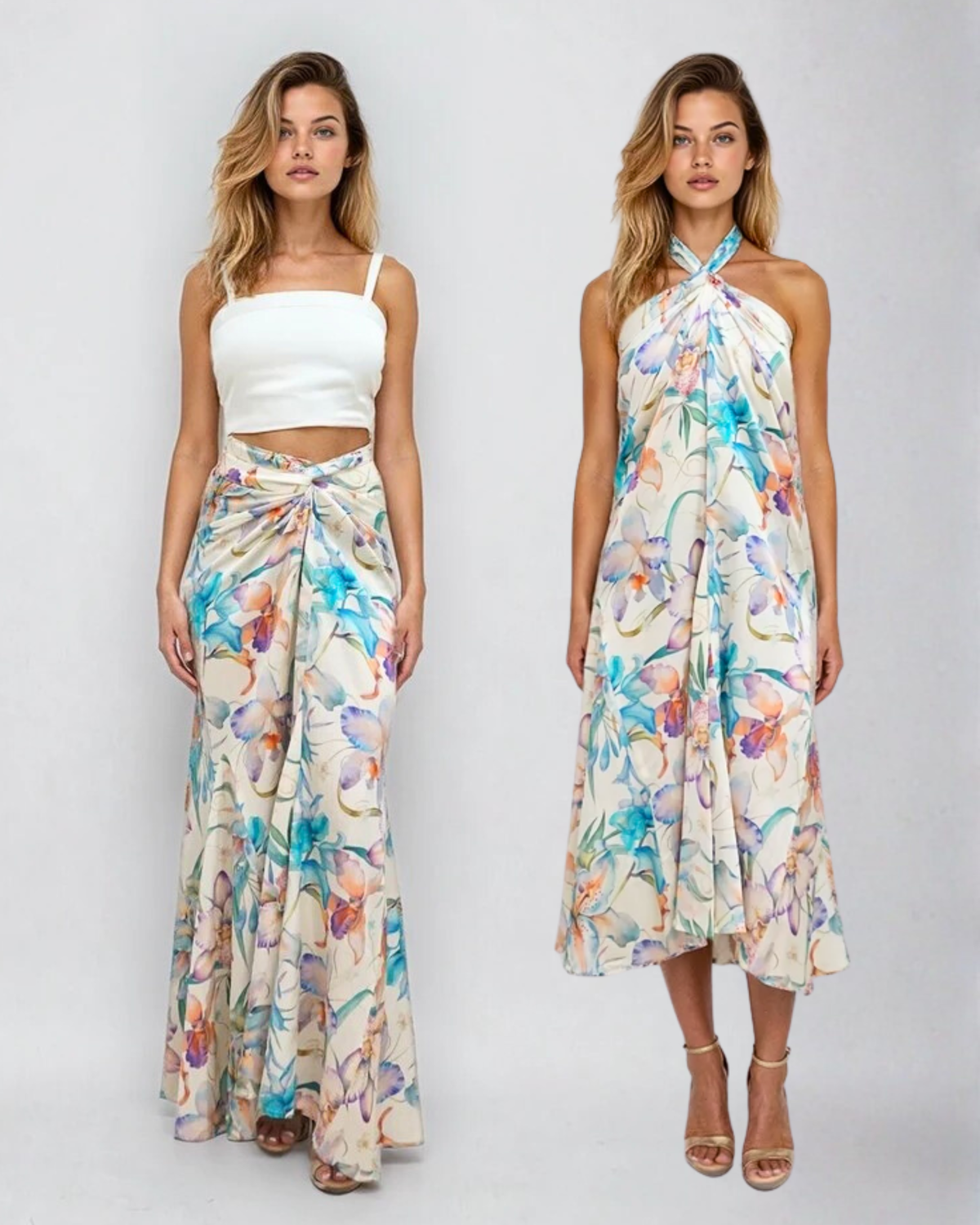 Hibiscus_model1 Des:Model is 5'6” B cup and wears size XS and S and US