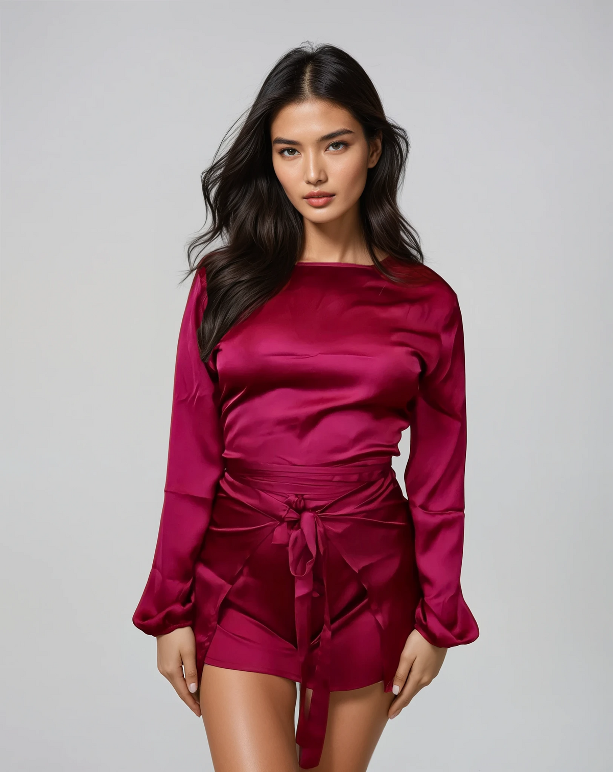 Blusa Belle - Vino