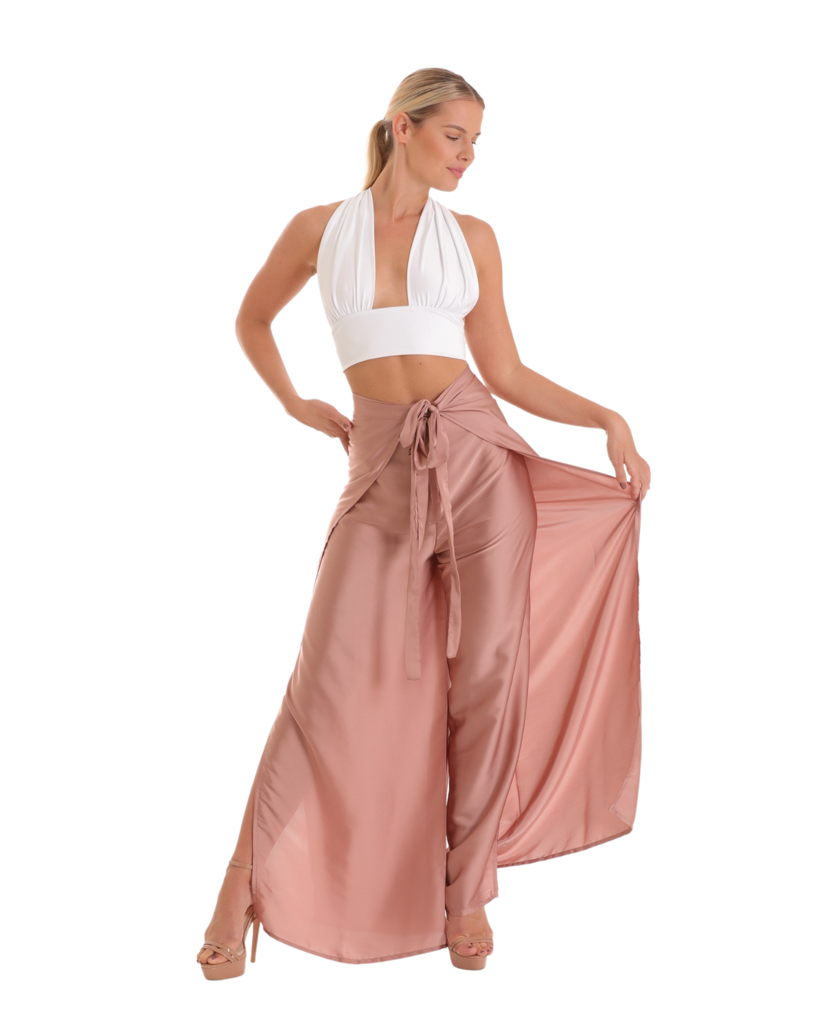 Pantalón a mono - Satén