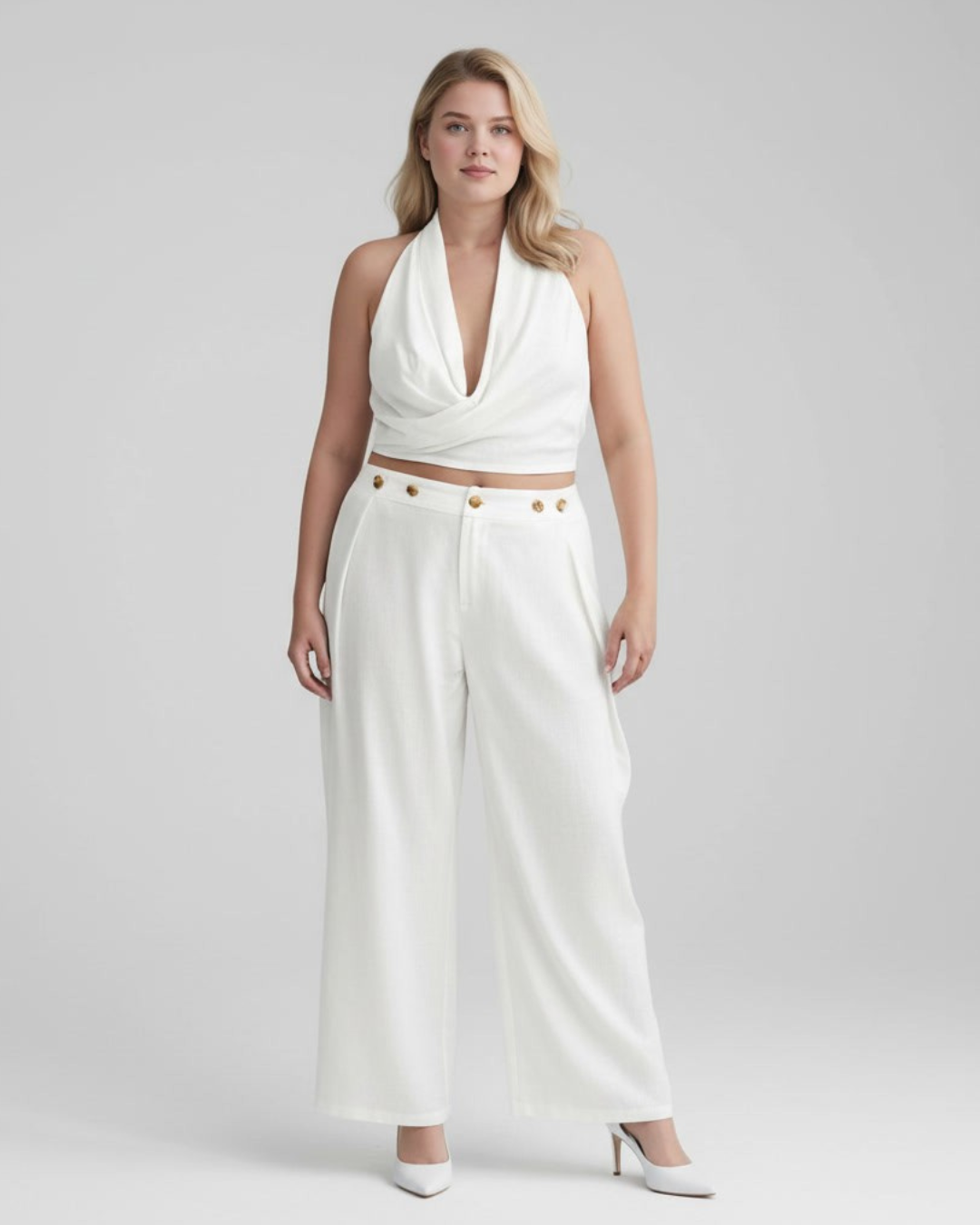 Adjustable Button Pant