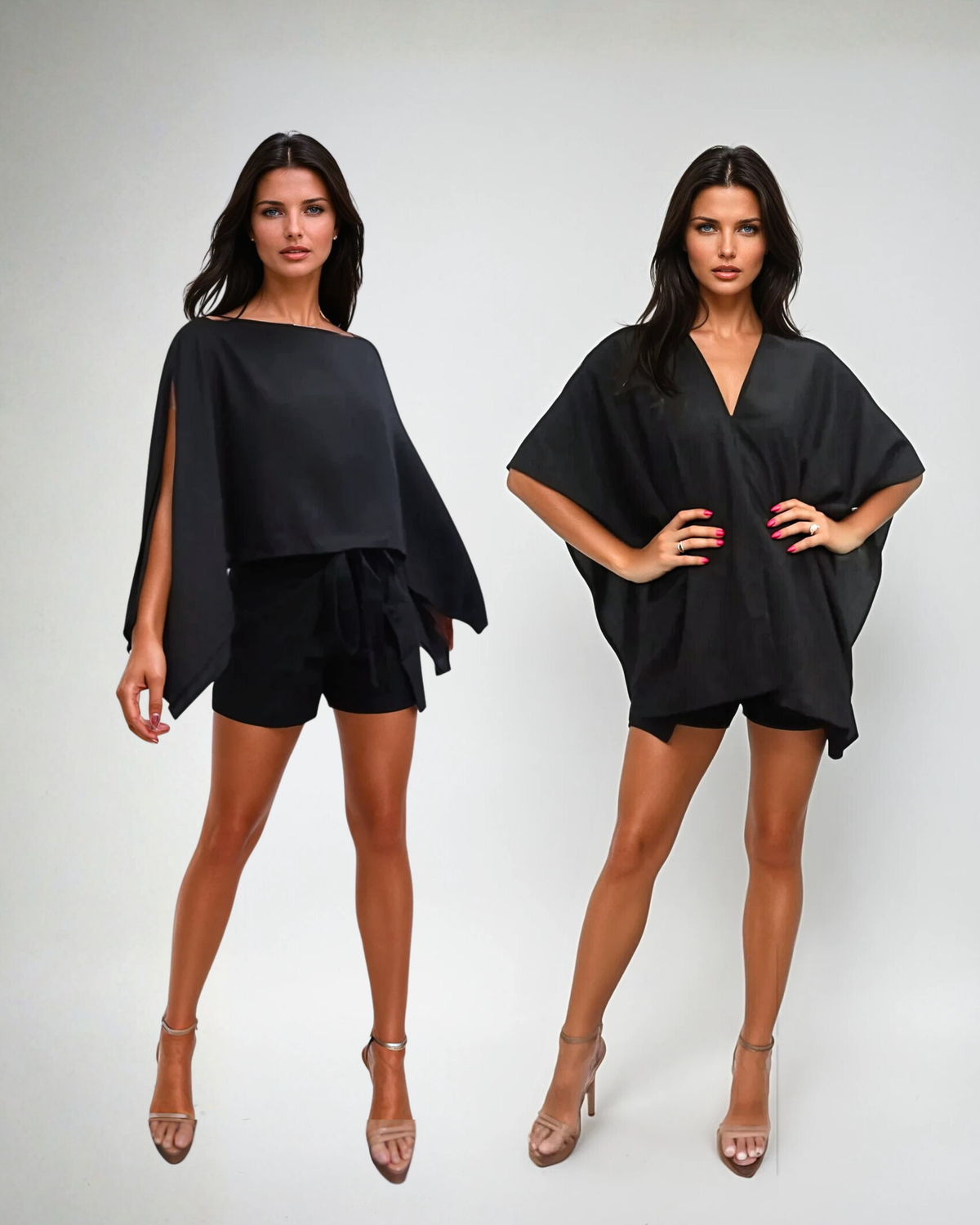 Black_model1 Des:Model is 5’7” B cup and wears size XS and S and US 2