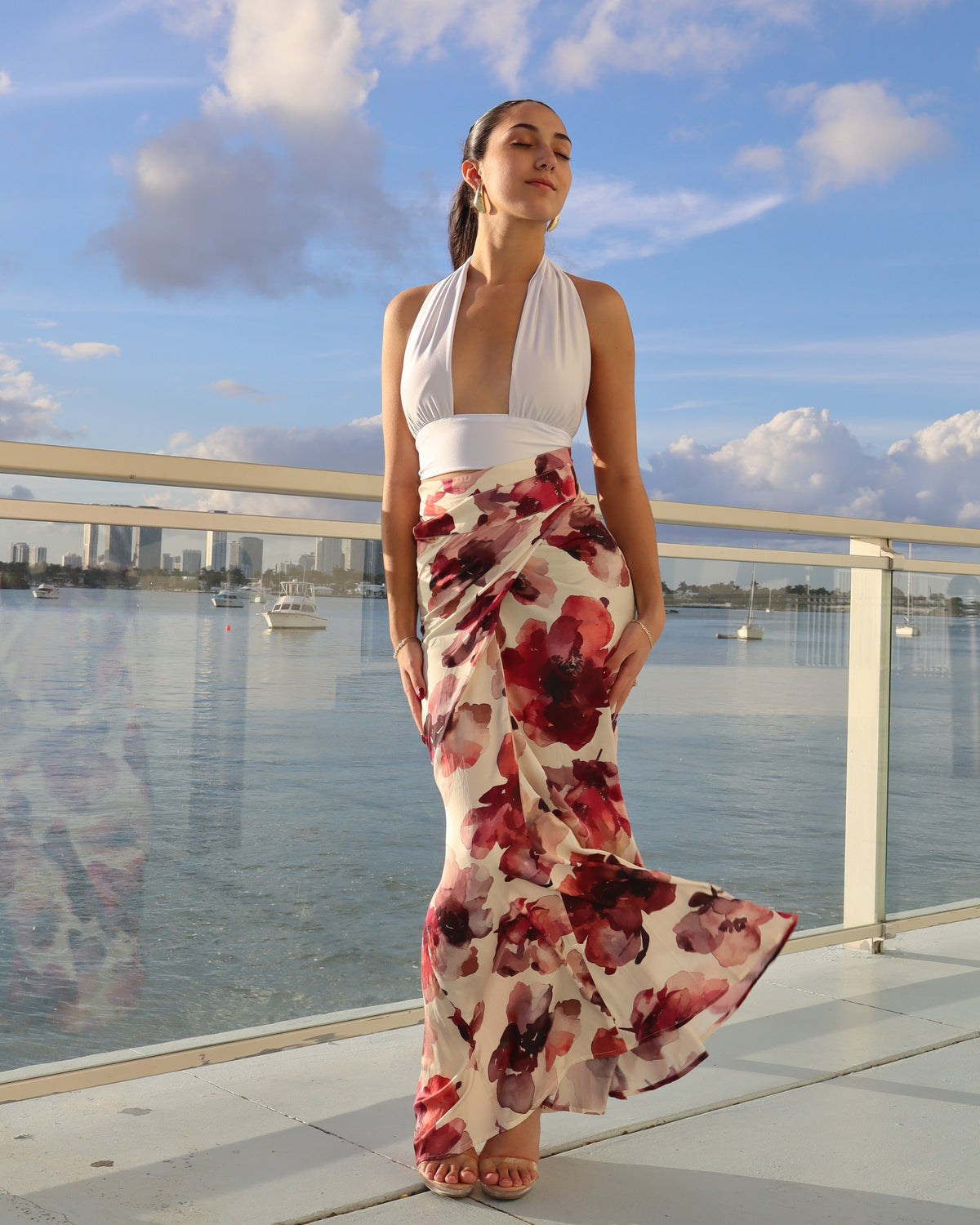 Ruby Bloom_model1 Des:Model is 5’2” A cup and wears size XS and US size 0