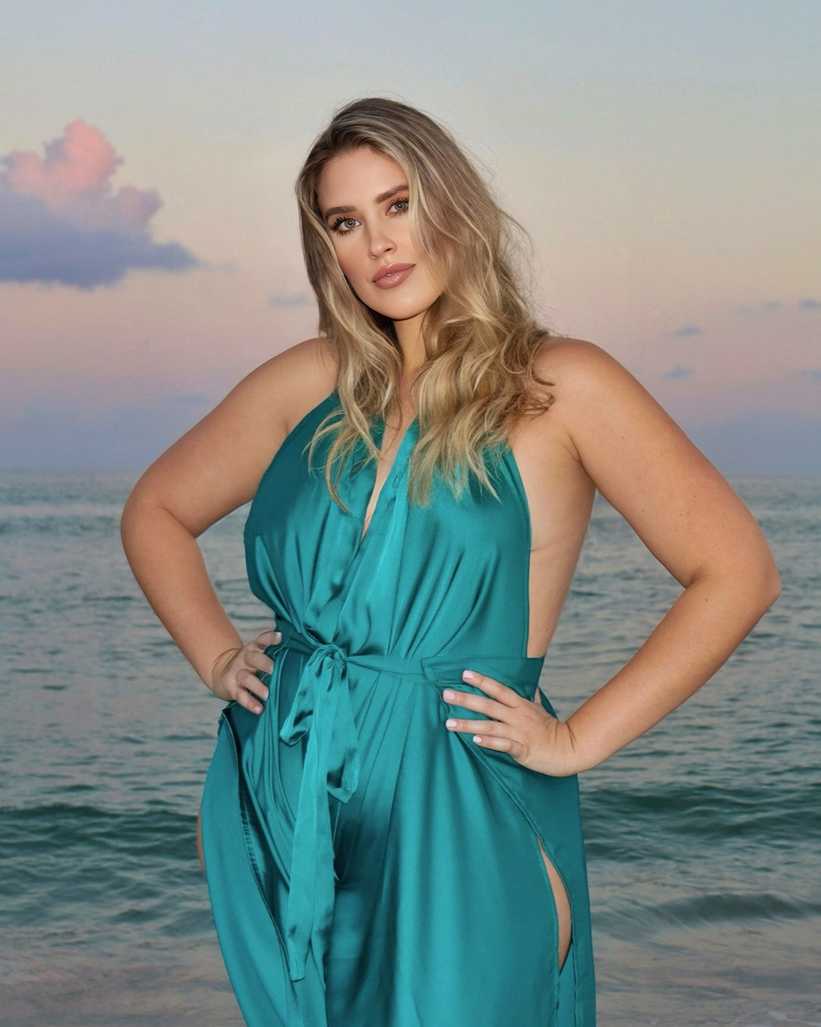 Jade_model2 Des:Model is 5’9” and wears size L and US 14-16