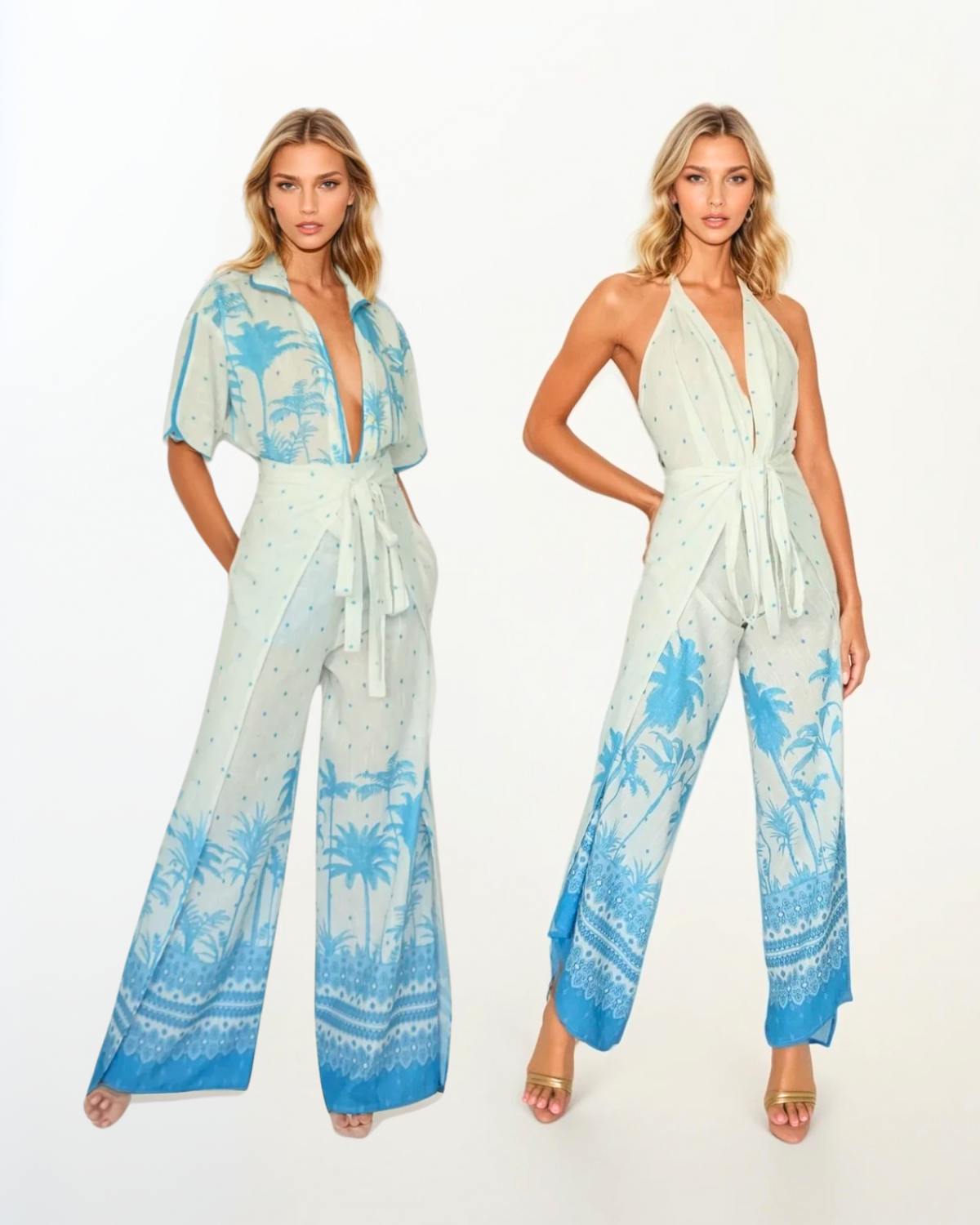 Palma Blue_model1 Des:Model is 5’8” C cup and wears size S and US 4