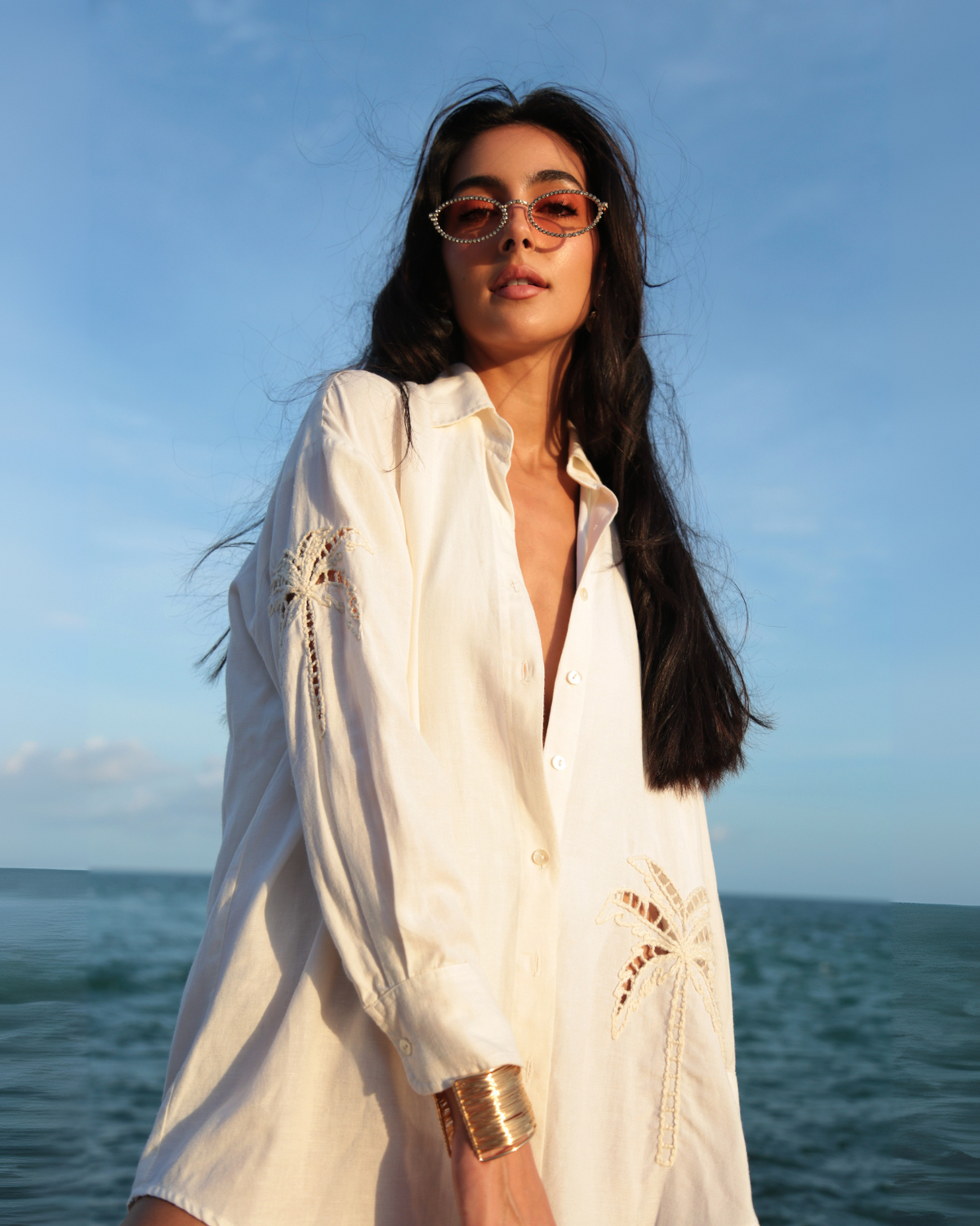 Playa Linen Boyfriend Shirt