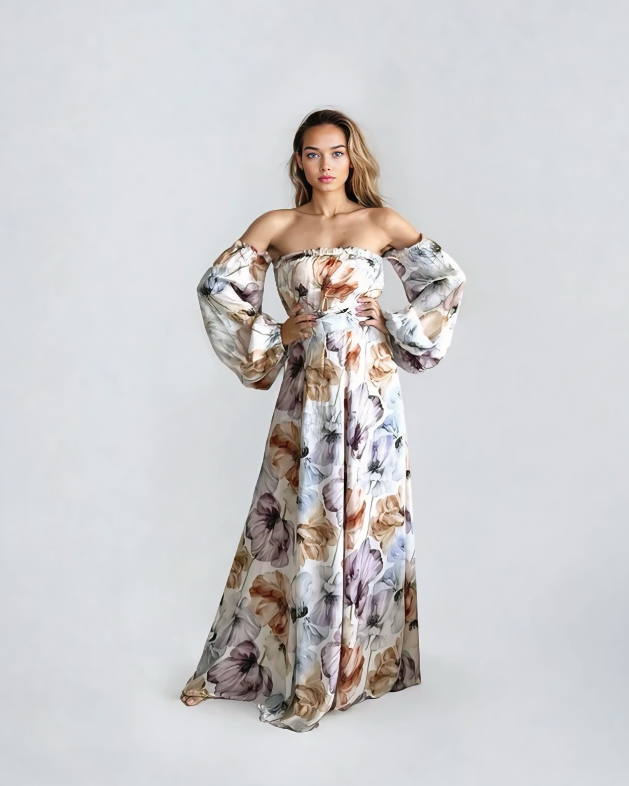 Show Skirt - Amber Bloom