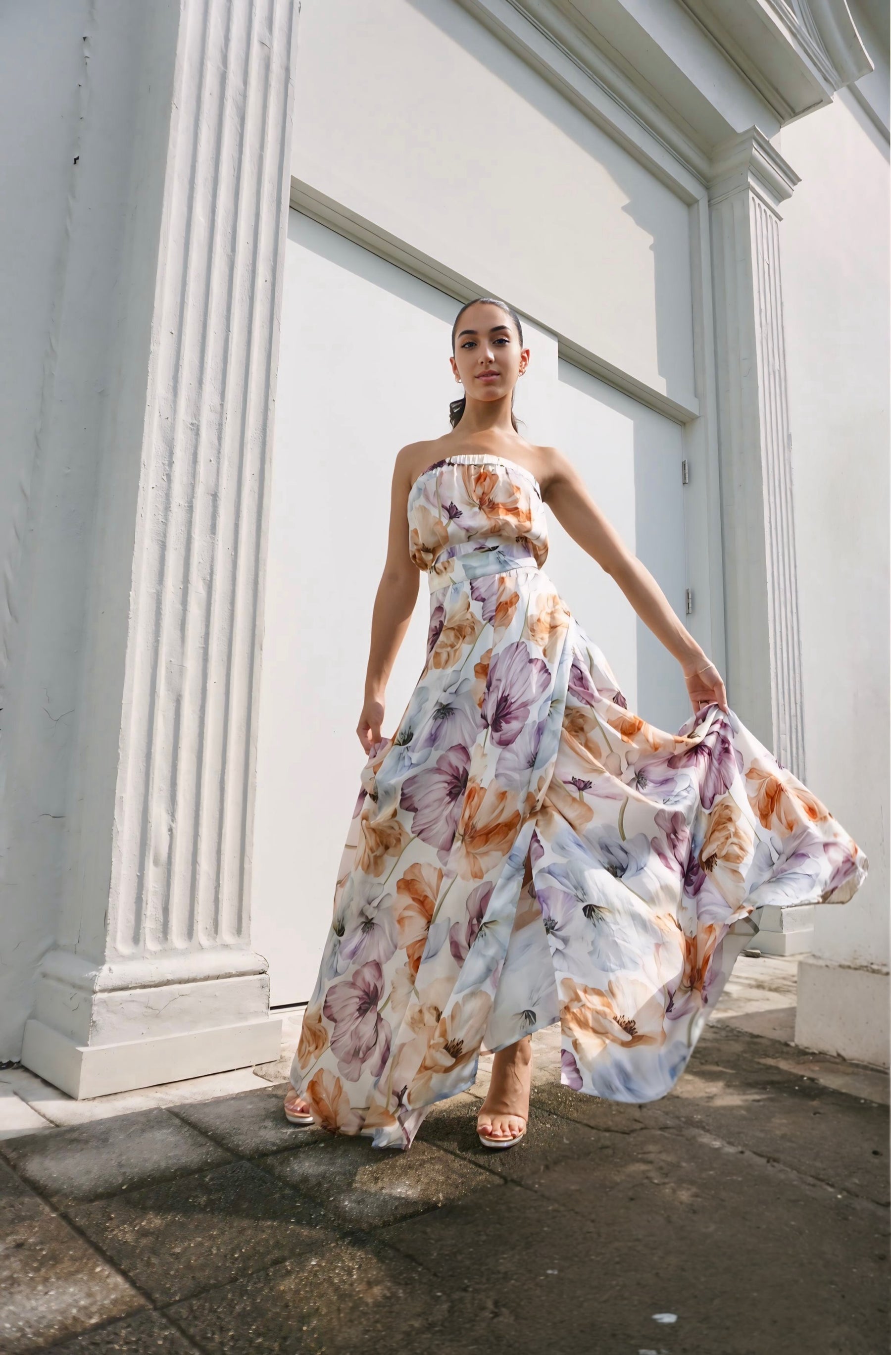 Show Skirt - Amber Bloom