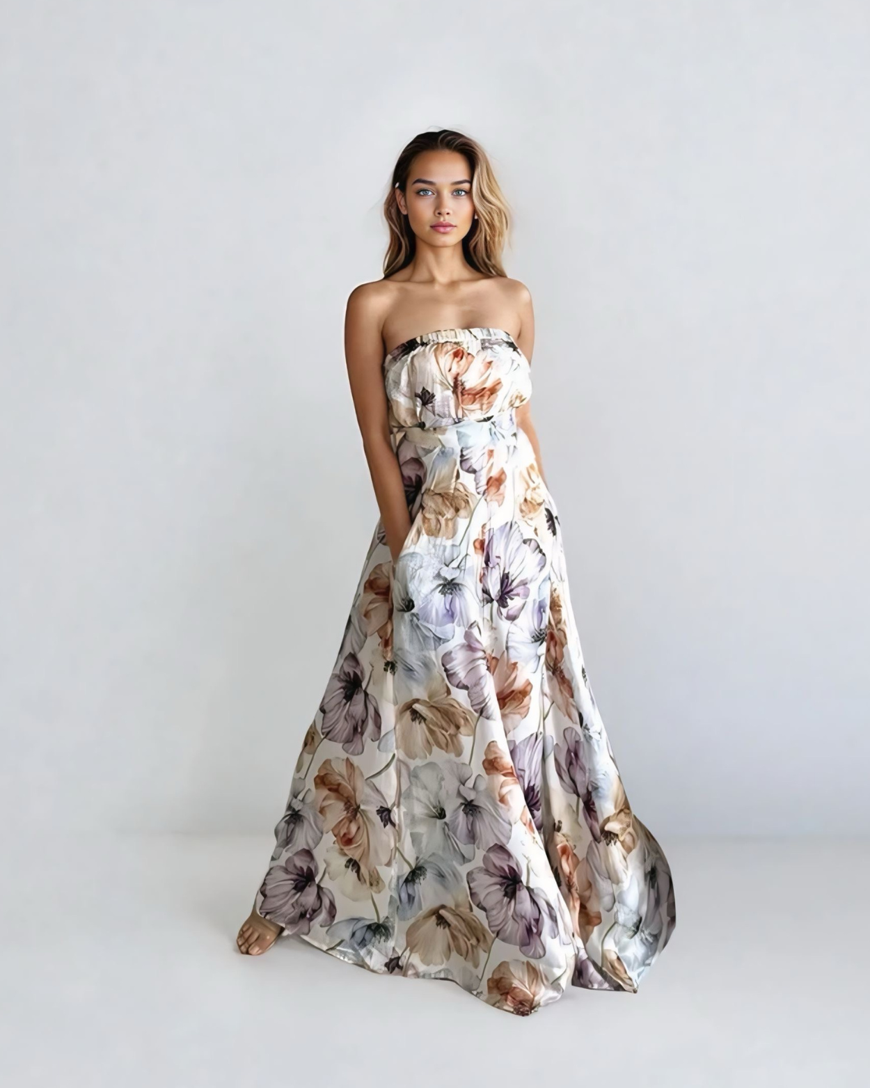 Show Skirt - Amber Bloom