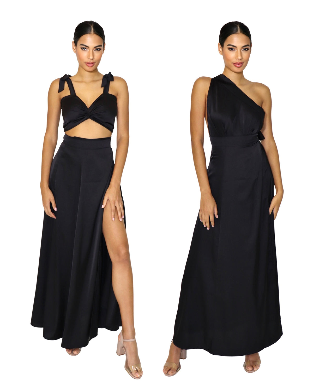 Black (Pre-order 5/30)_model1 Des:Model is 5’8” and wears size S and US 4