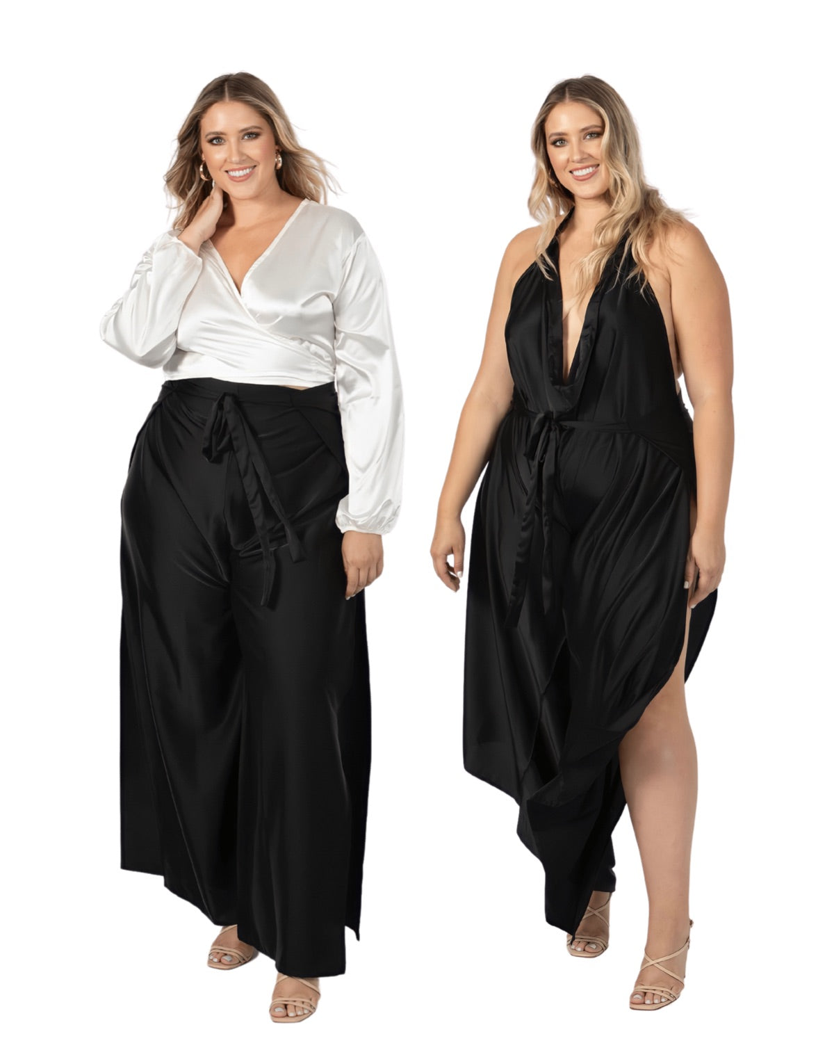 Black_model2 Des:Model is 5’9” and wears size L and US 14