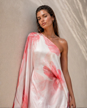 Multiway Cape Dress - Floral