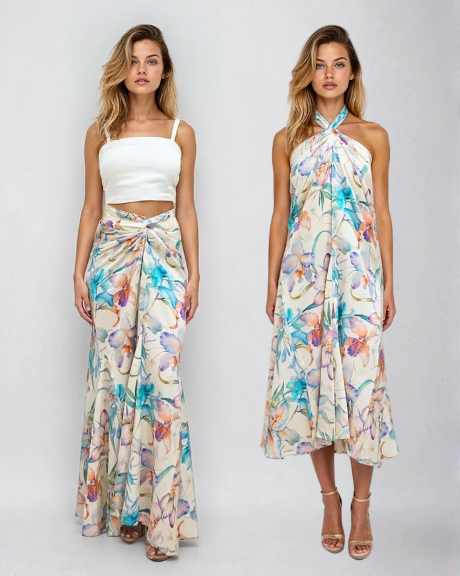 Hibiscus_model1 Des:Model is 5'6” B cup and wears size XS and S and US