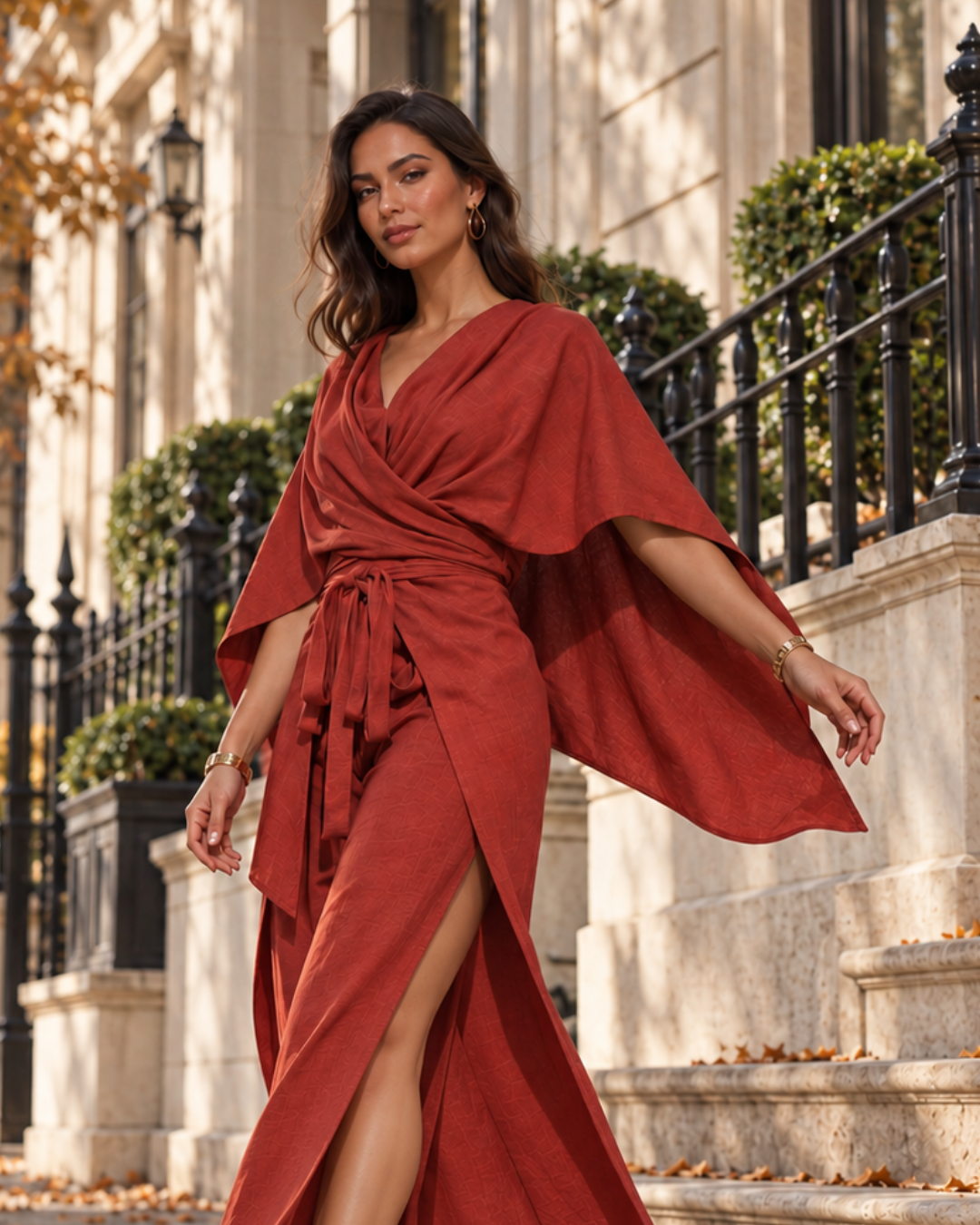 Pant to Jumpsuit - Terracotta Linen