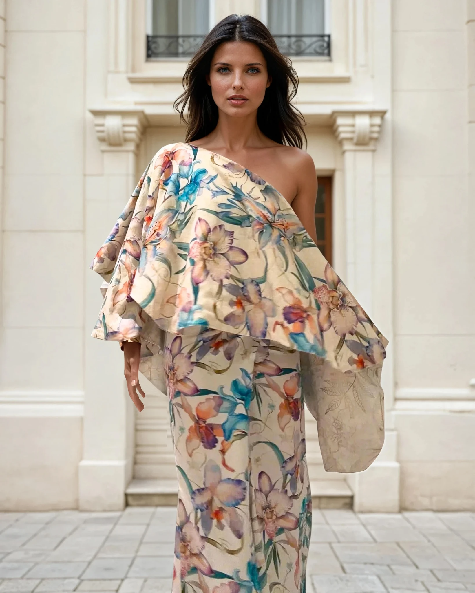 Reversible Wrap Skirt - Linen