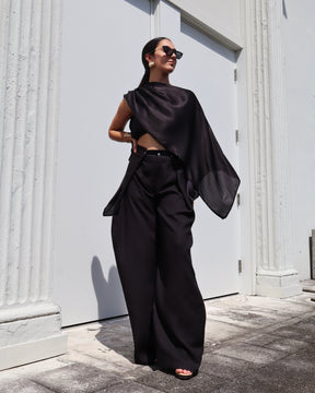 Multiway Silky Cape Top