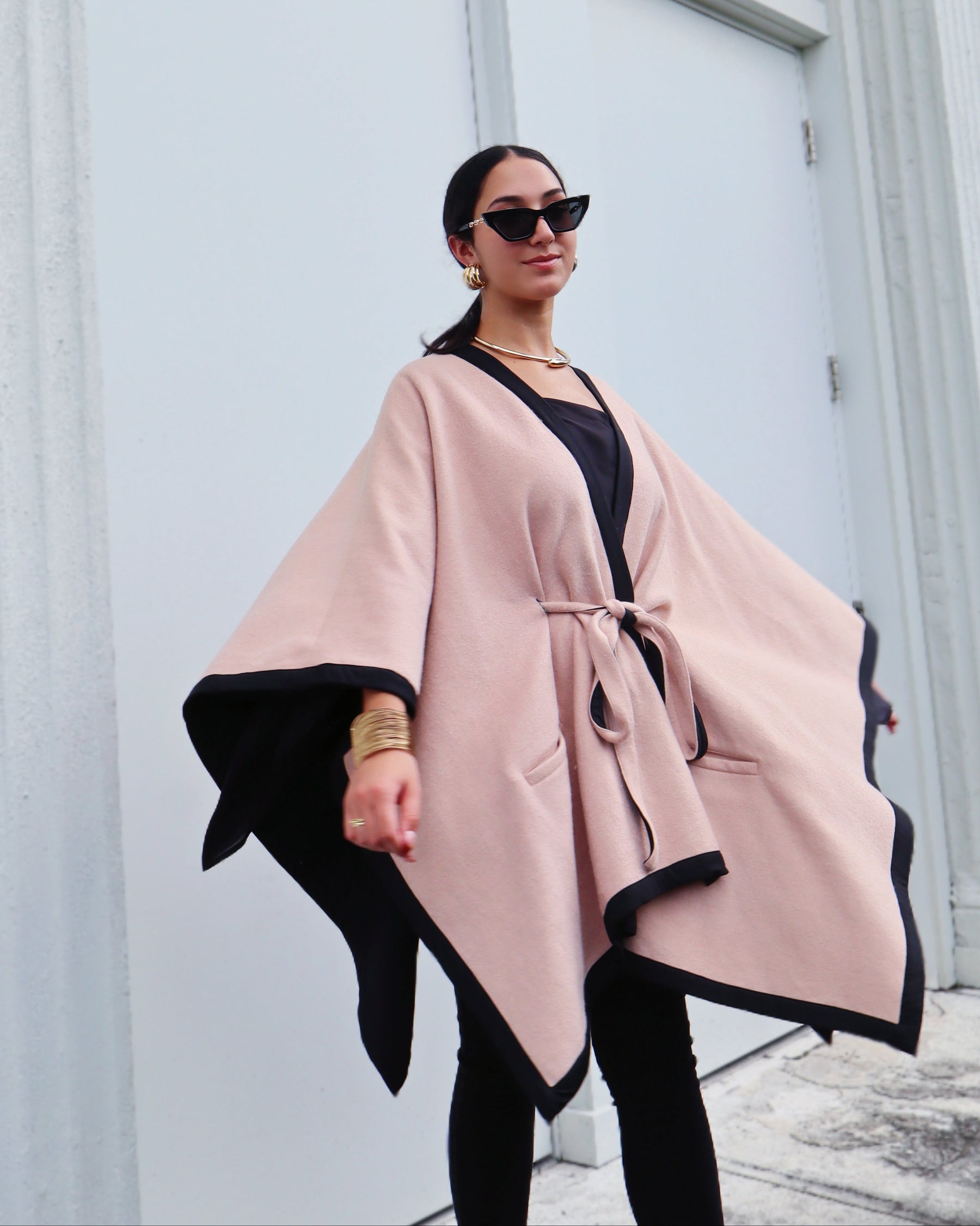 Reversible Shawl to Jacket