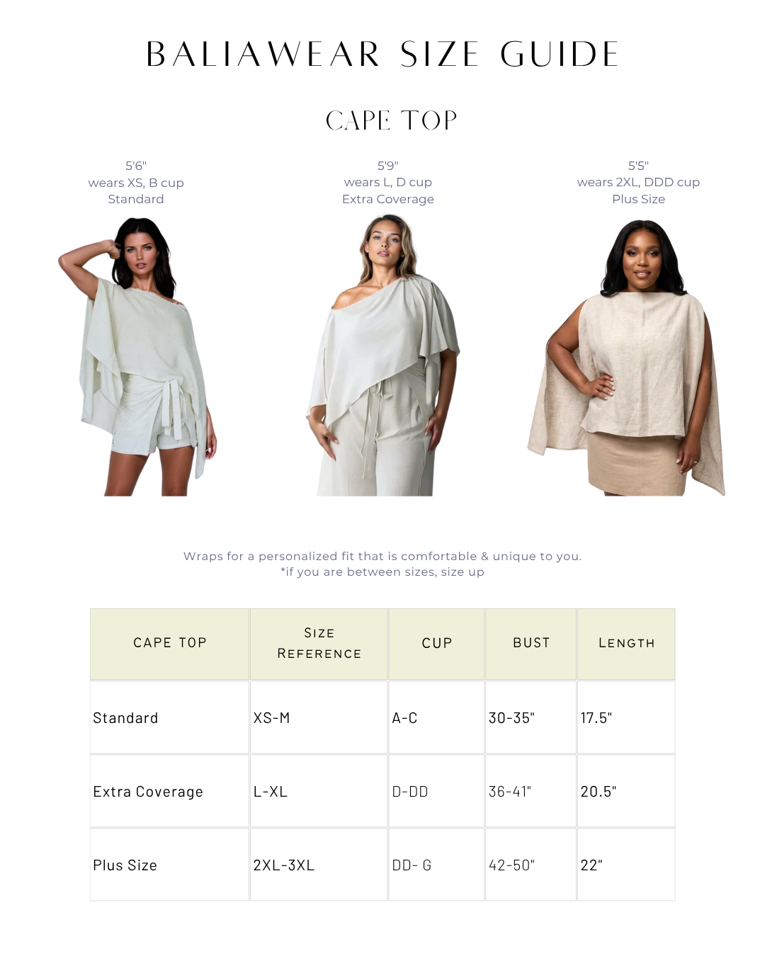Multiway Linen Cape Top