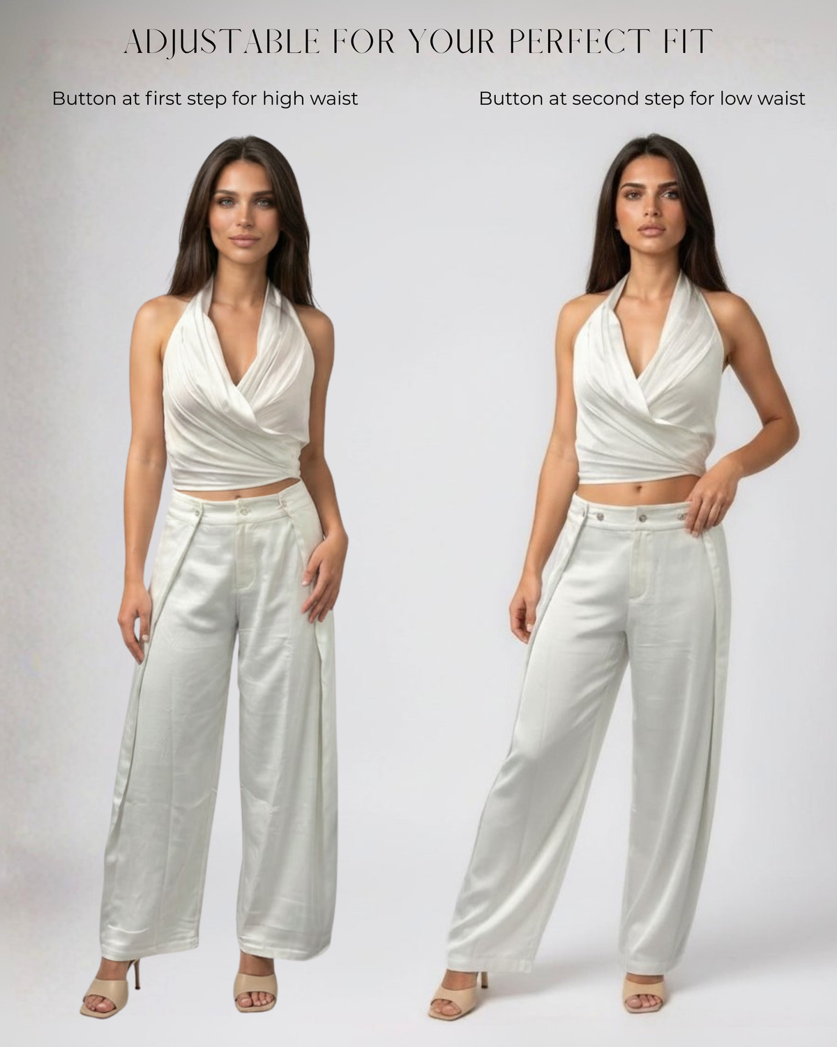 Adjustable Button Pant