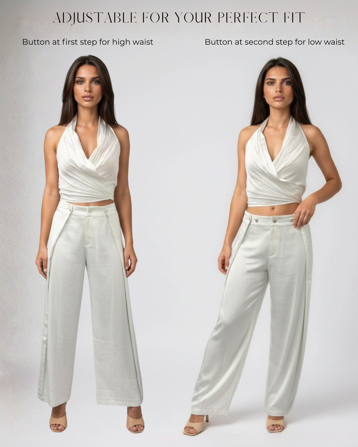 Adjustable Button Pant