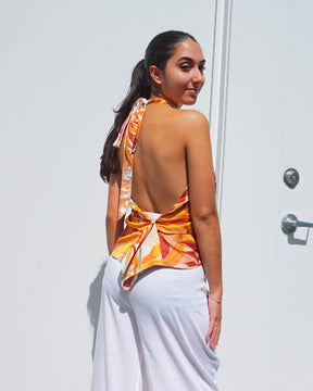 Reversible Scarf Top