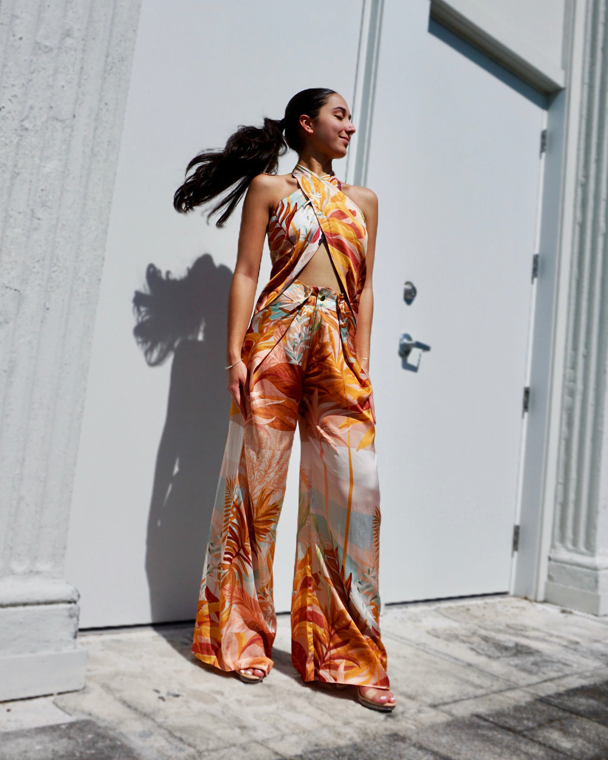 Adjustable Button Pant