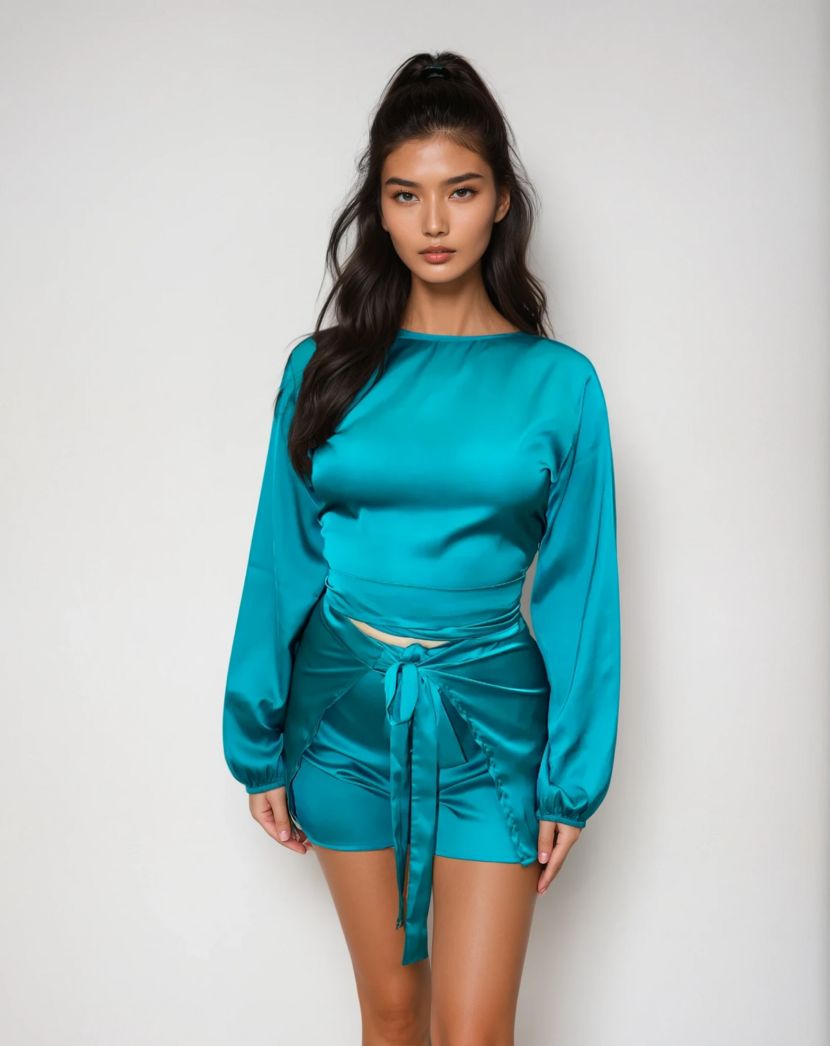 Belle Blouse - Satin