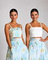 Reversible Bow Top - Daisy Bloom