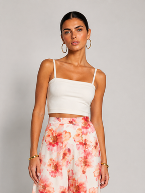 Reversible Bow Top - Sunset Bloom