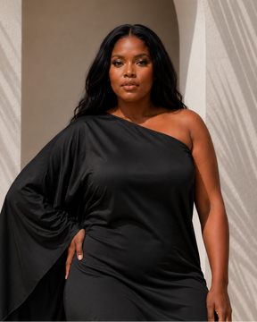 Multiway Cape Dress - Solid