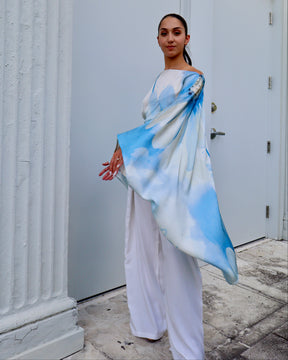 Multiway Cape Dress - Floral