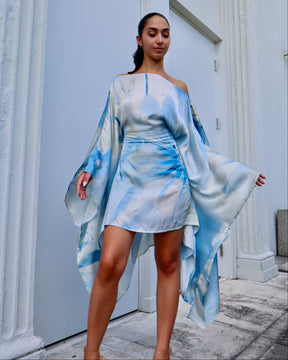 Multiway Cape Dress - Floral