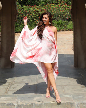 Multiway Cape Dress - Floral
