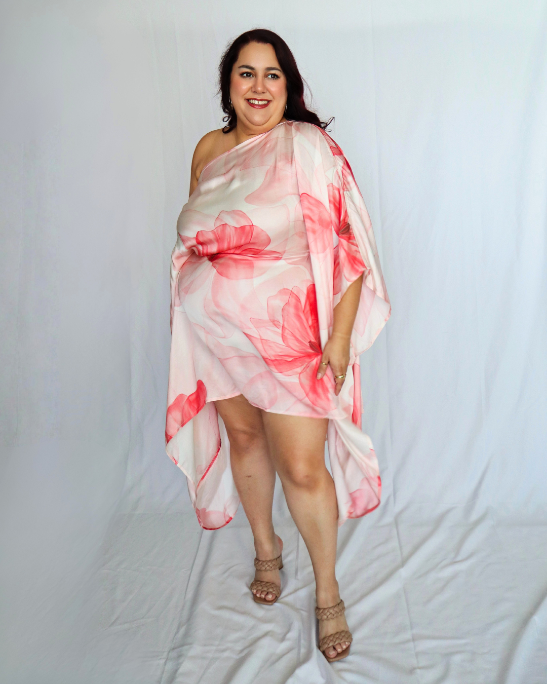 Multiway Cape Dress - Floral
