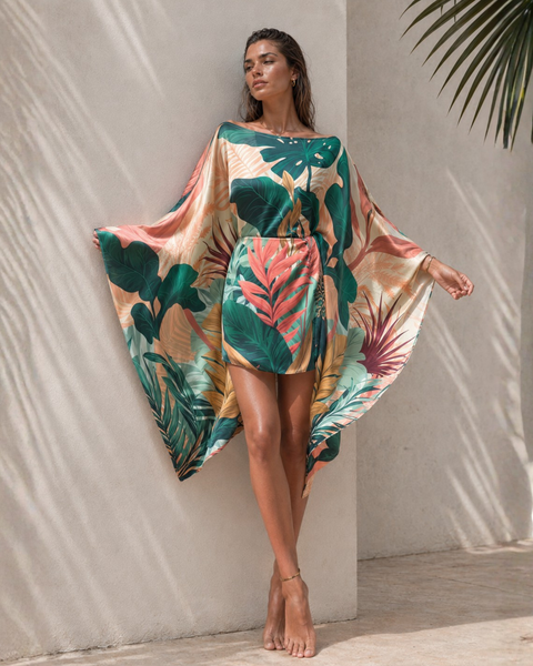 新品タグ付き　hella CAPE SLEEVE DRESS 3IN1 Cape Dress | Multiway Dress to Top | Baliawear