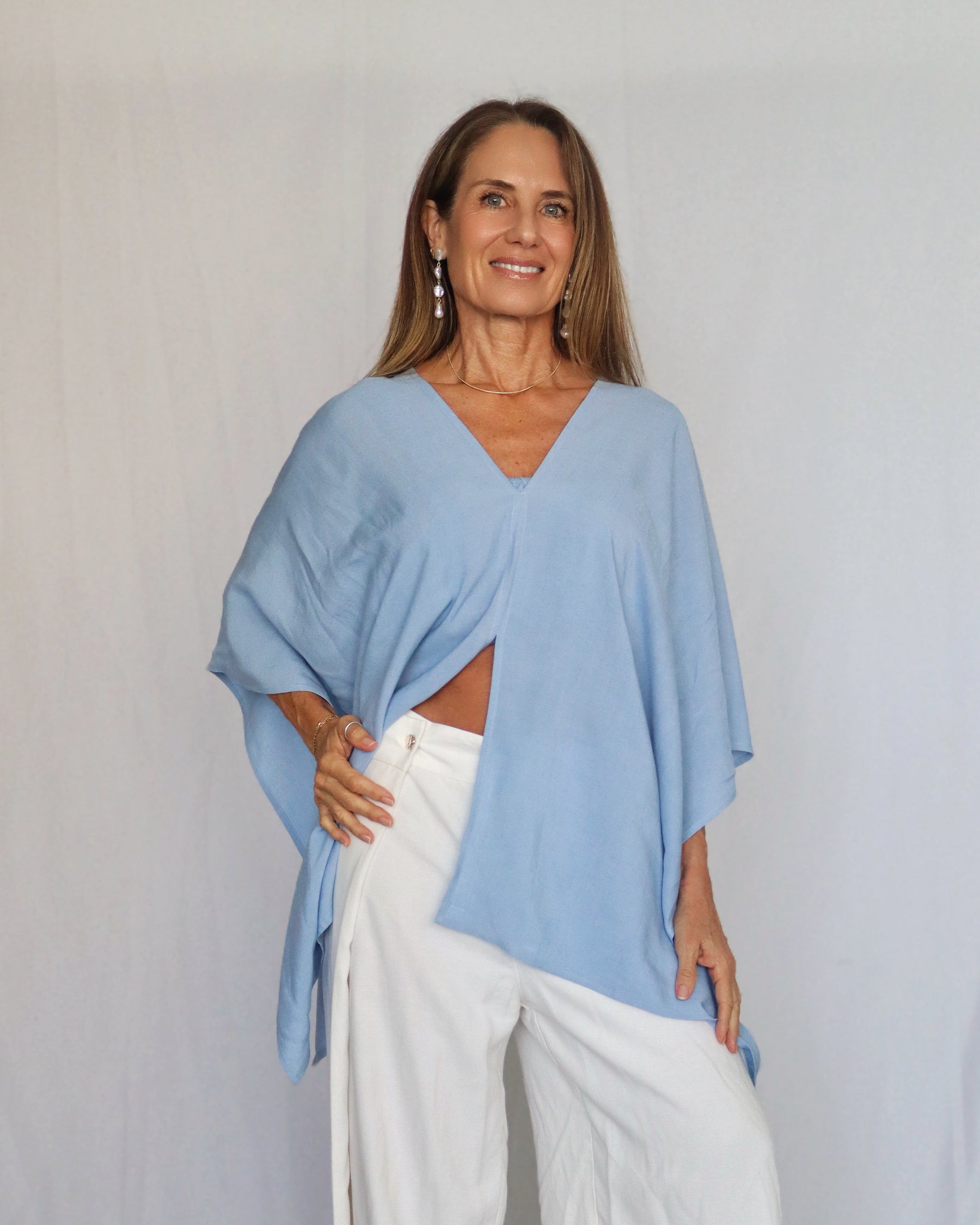 Cape Top - Summer Linen