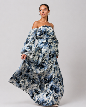 Show Skirt - Sapphire Bloom