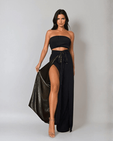 Reversible Pant to Jumpsuit - Gold / Black