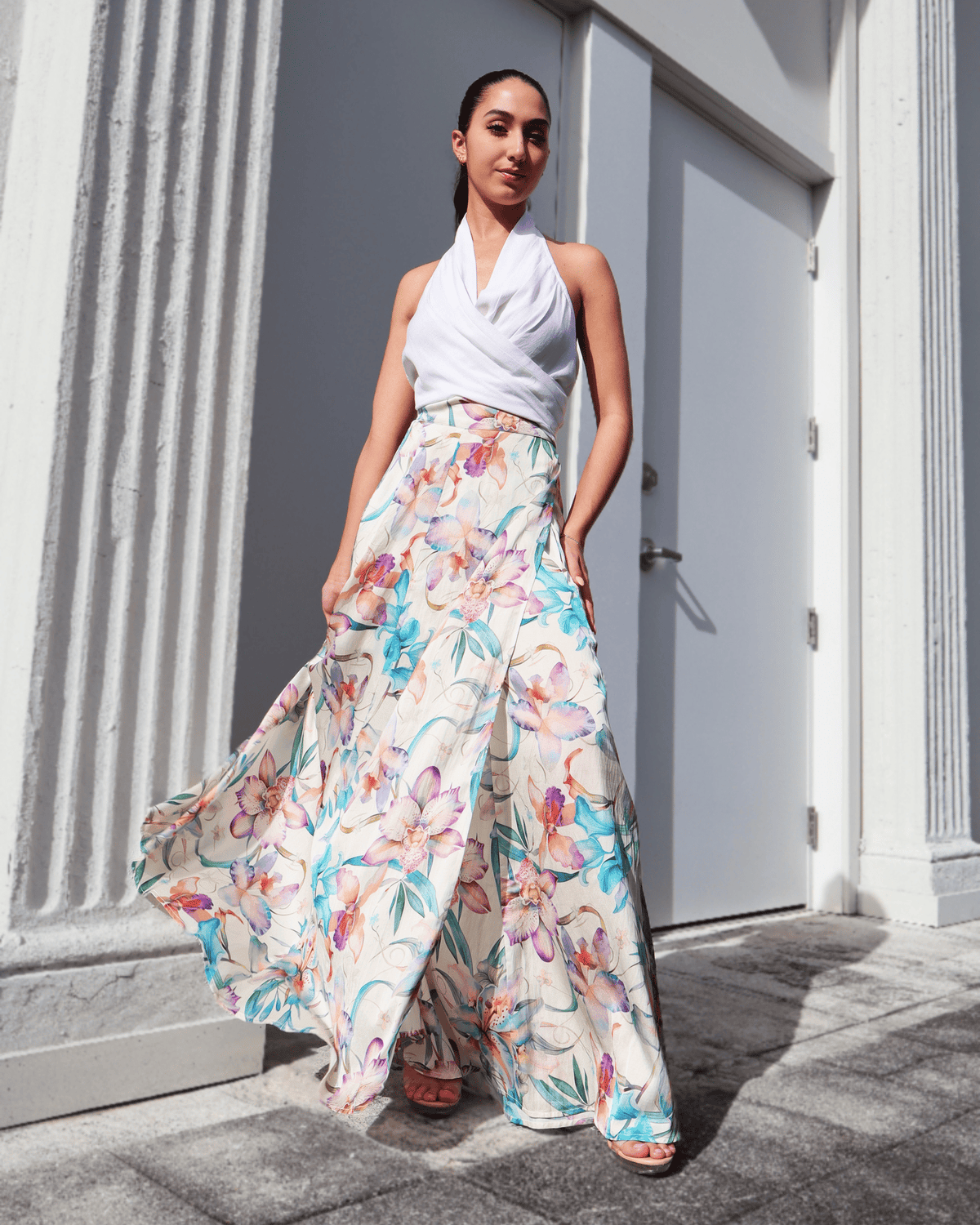 Show Skirt - Hibiscus