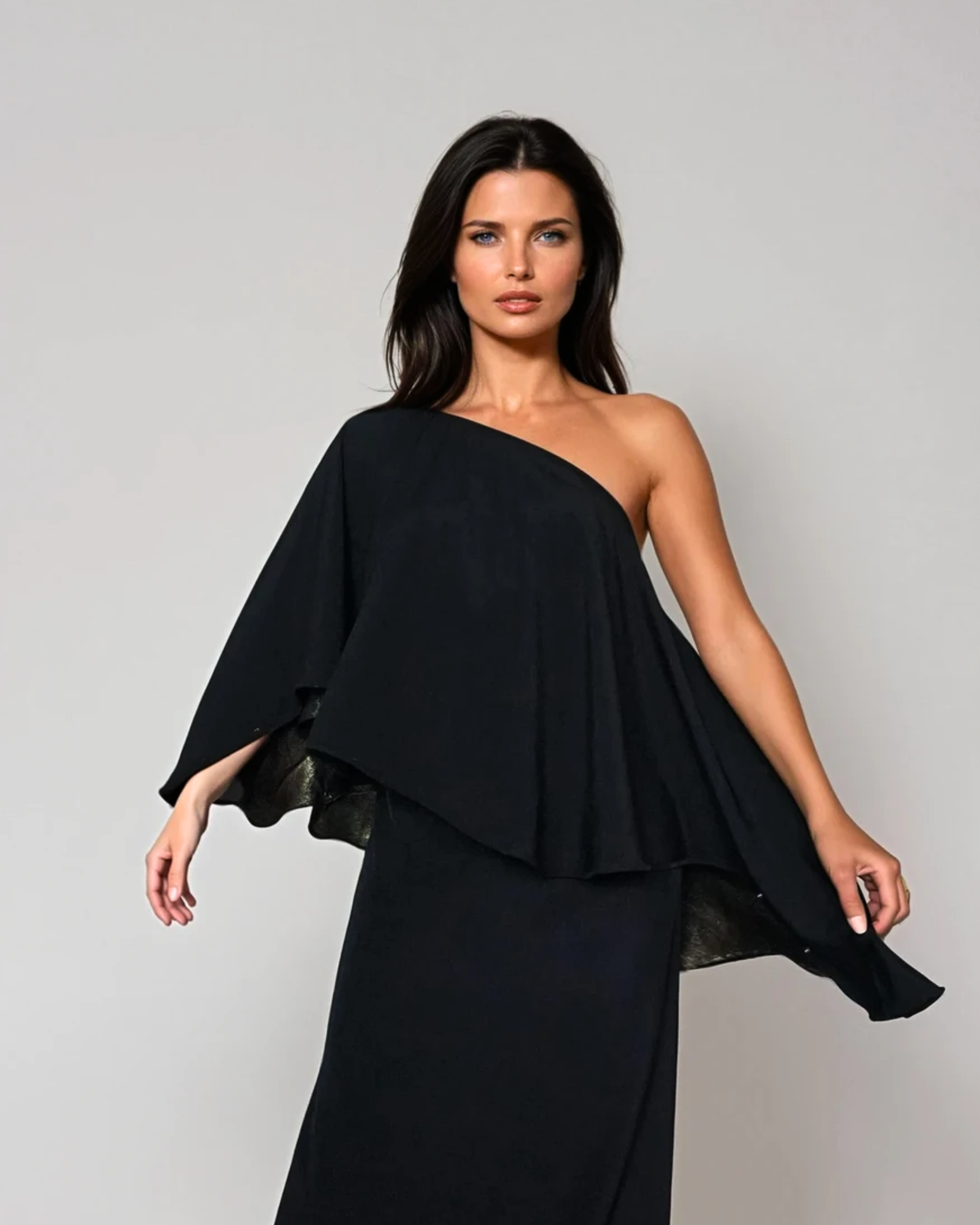 Reversible Cape Top - Gold / Black