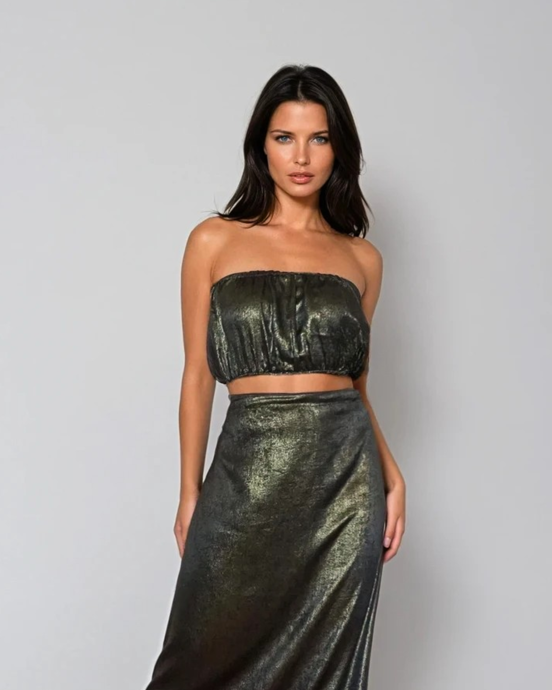 Reversible Cape Top - Gold / Black