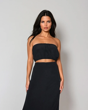 Reversible Cape Top - Gold / Black