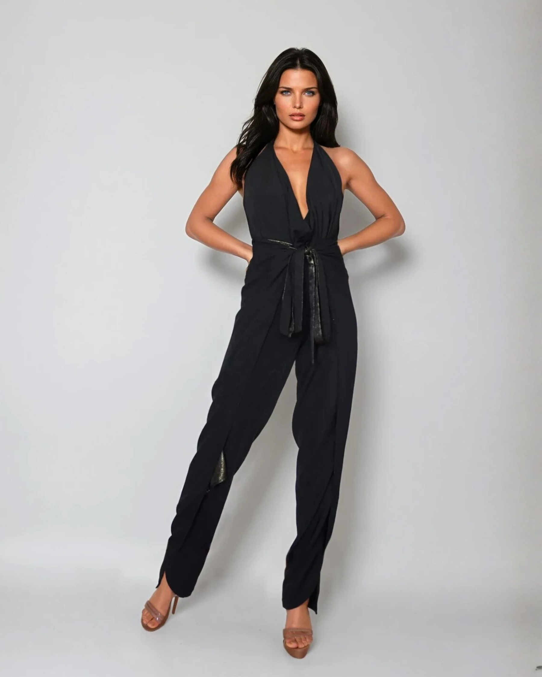 Reversible Pant to Jumpsuit - Gold / Black