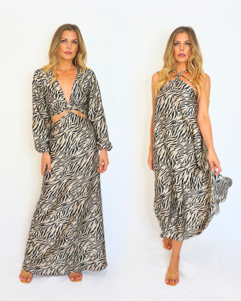 Detachable Skirt Satin | Maxi Skirt to Dress