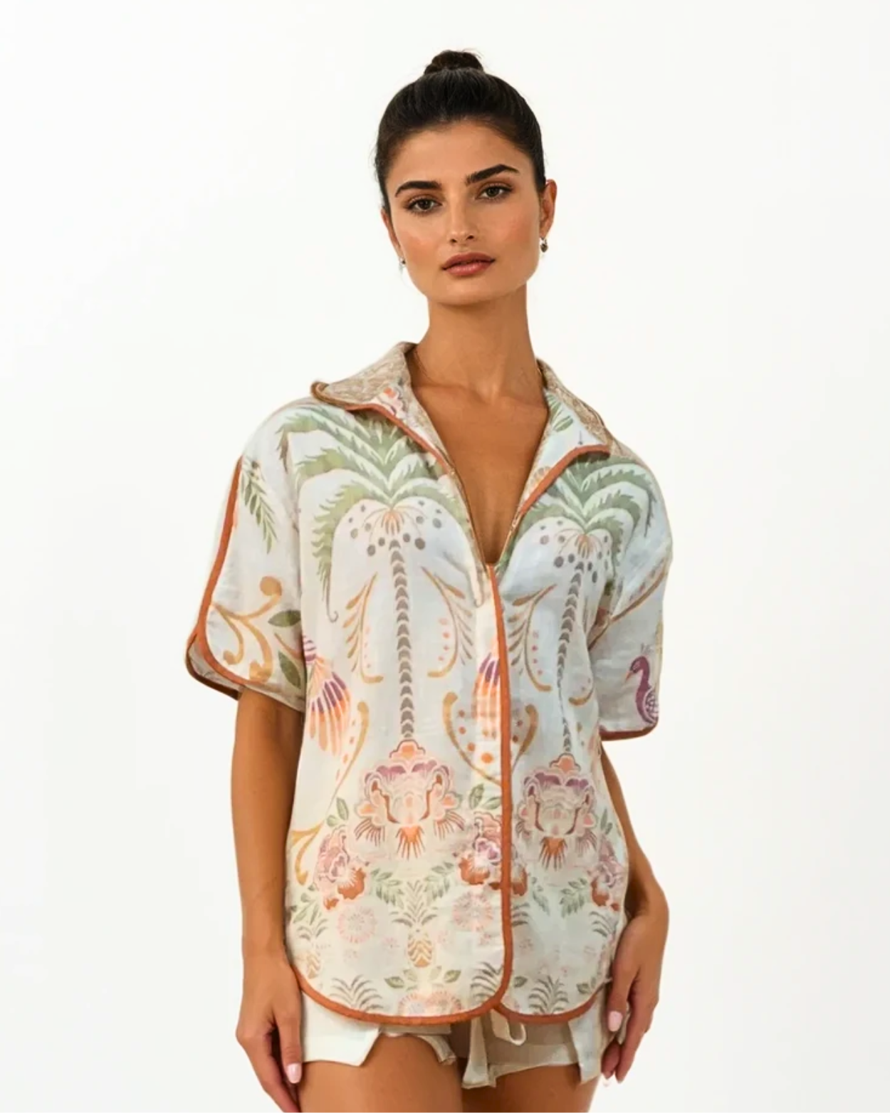 Palmetto Shirt - Marbella