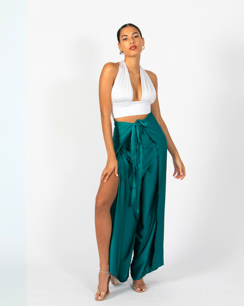 Pant to Jumpsuit - Satin