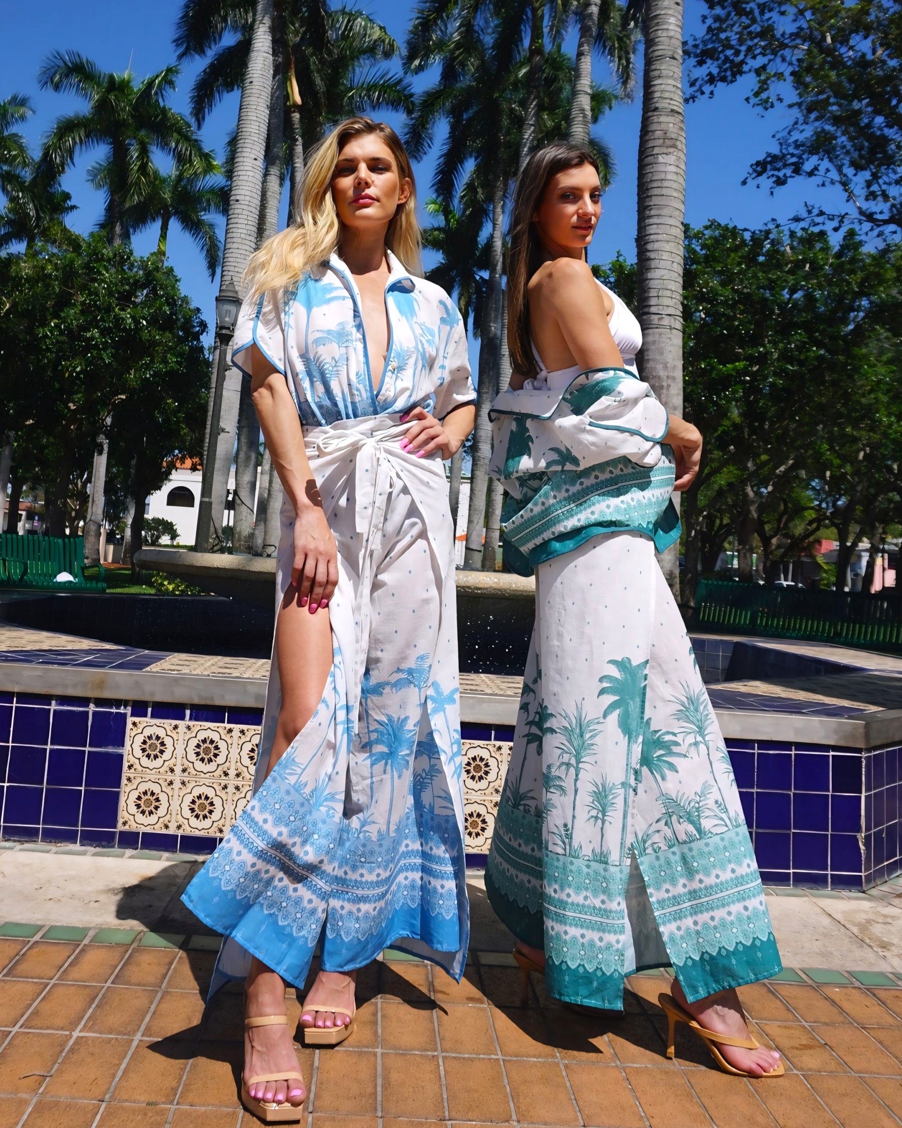 Pant to Jumpsuit - Palma Print