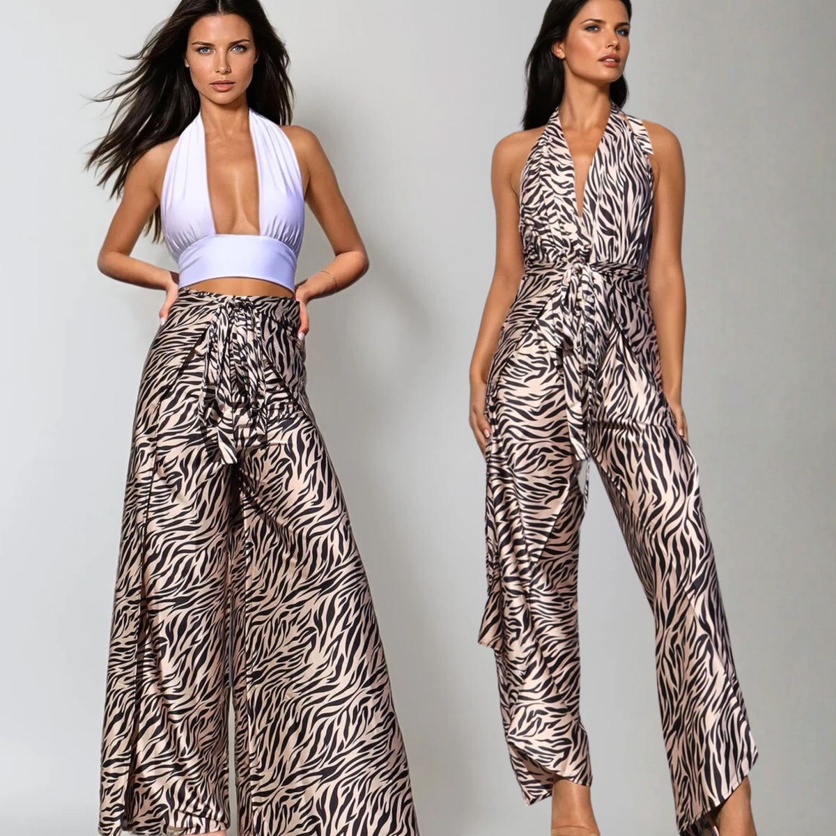 Savannah Pant to Jumpsuit | Luxury Satin Collection | Baliawear