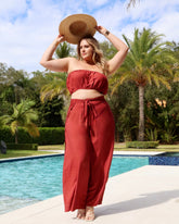 Terracotta_model2 Des:Model is 5’9” and wears size L and US 14