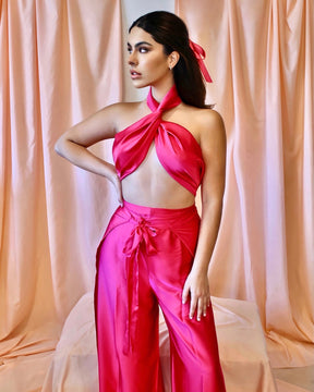 Pant to Jumpsuit - Sweetheart Pink