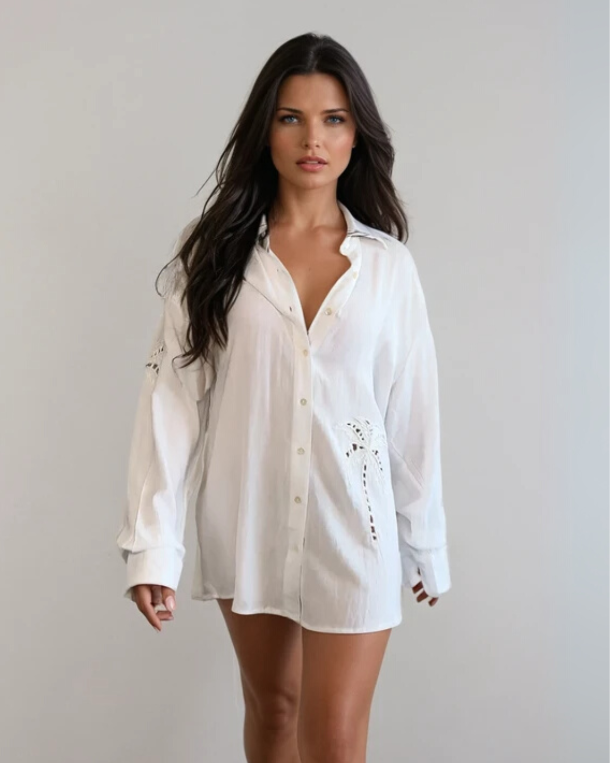 Playa Linen Boyfriend Shirt